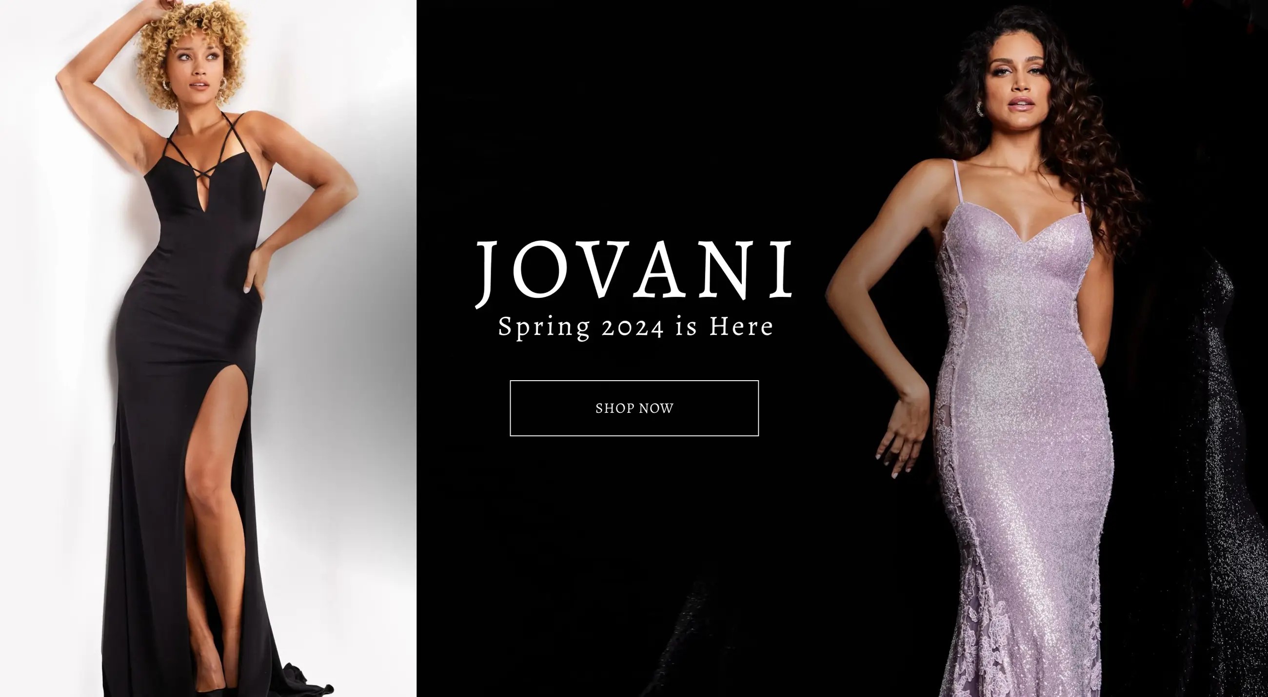 Jovani Spring 24 banner desktop