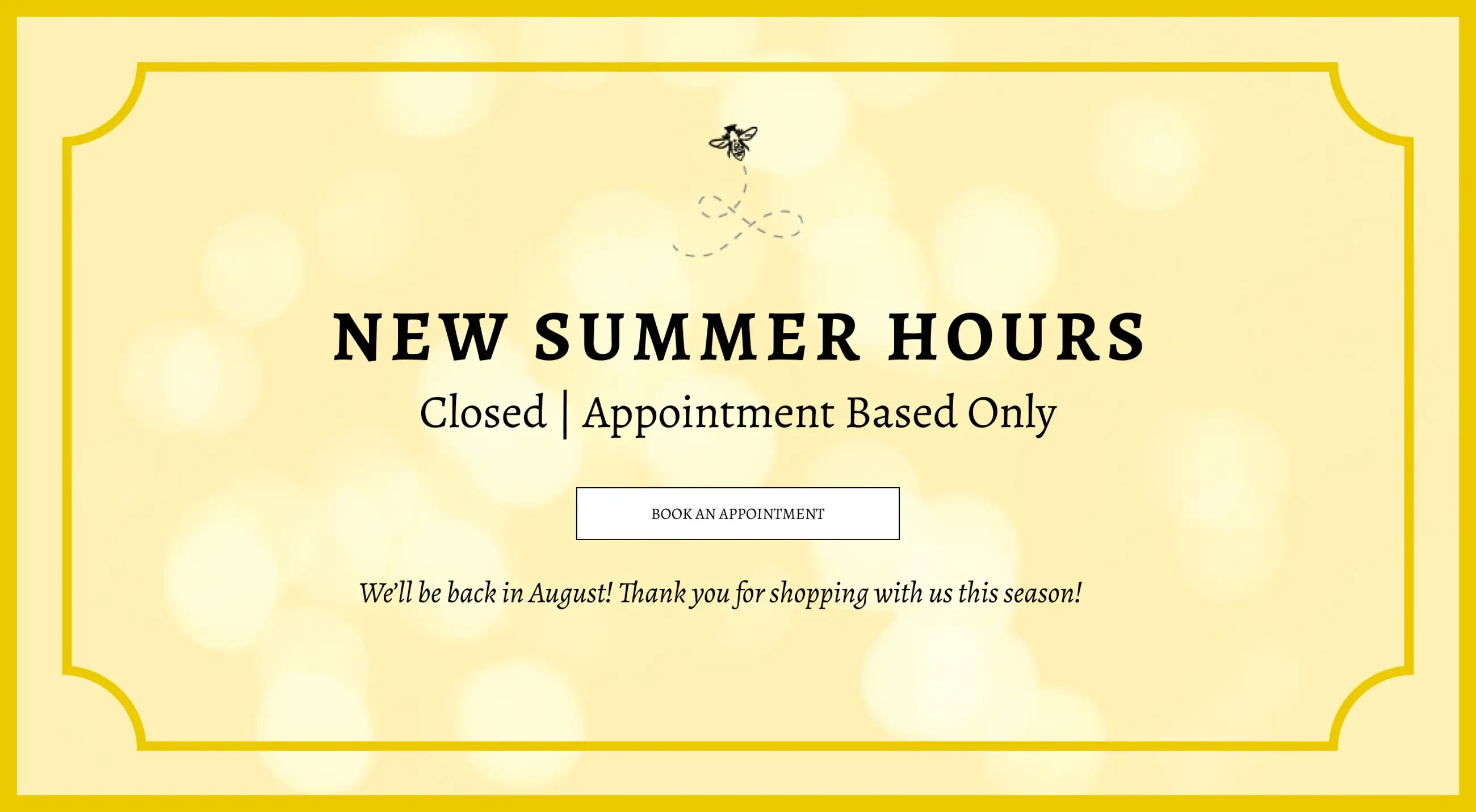 New Summer Hours